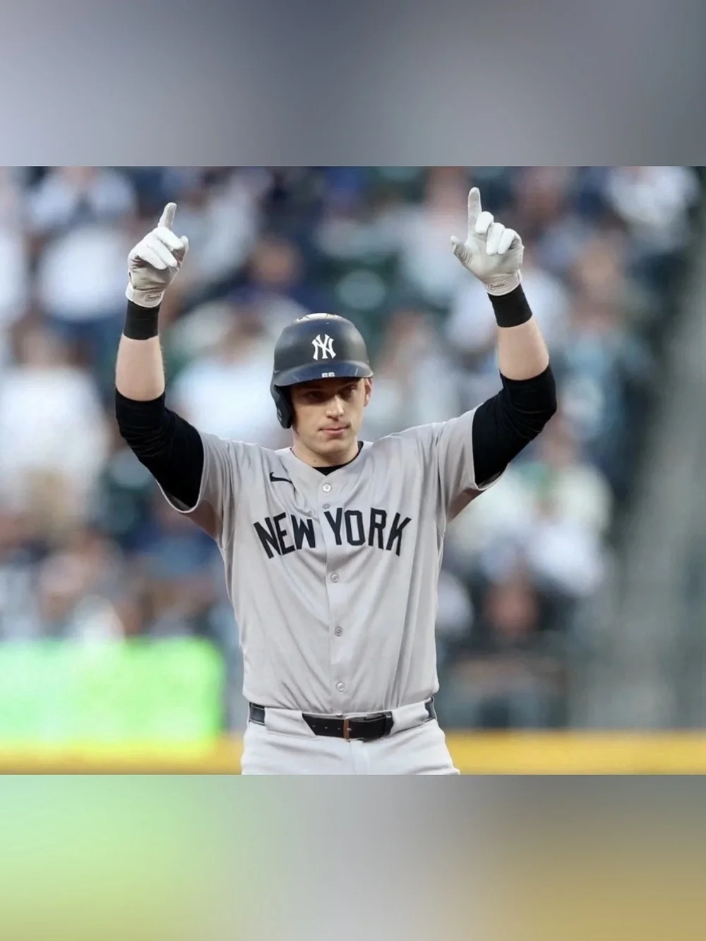 Nike Authentic New York Yankees Ben Rice #22 MLB Gray Jersey Men’s Sz: L - Picture 2 of 8